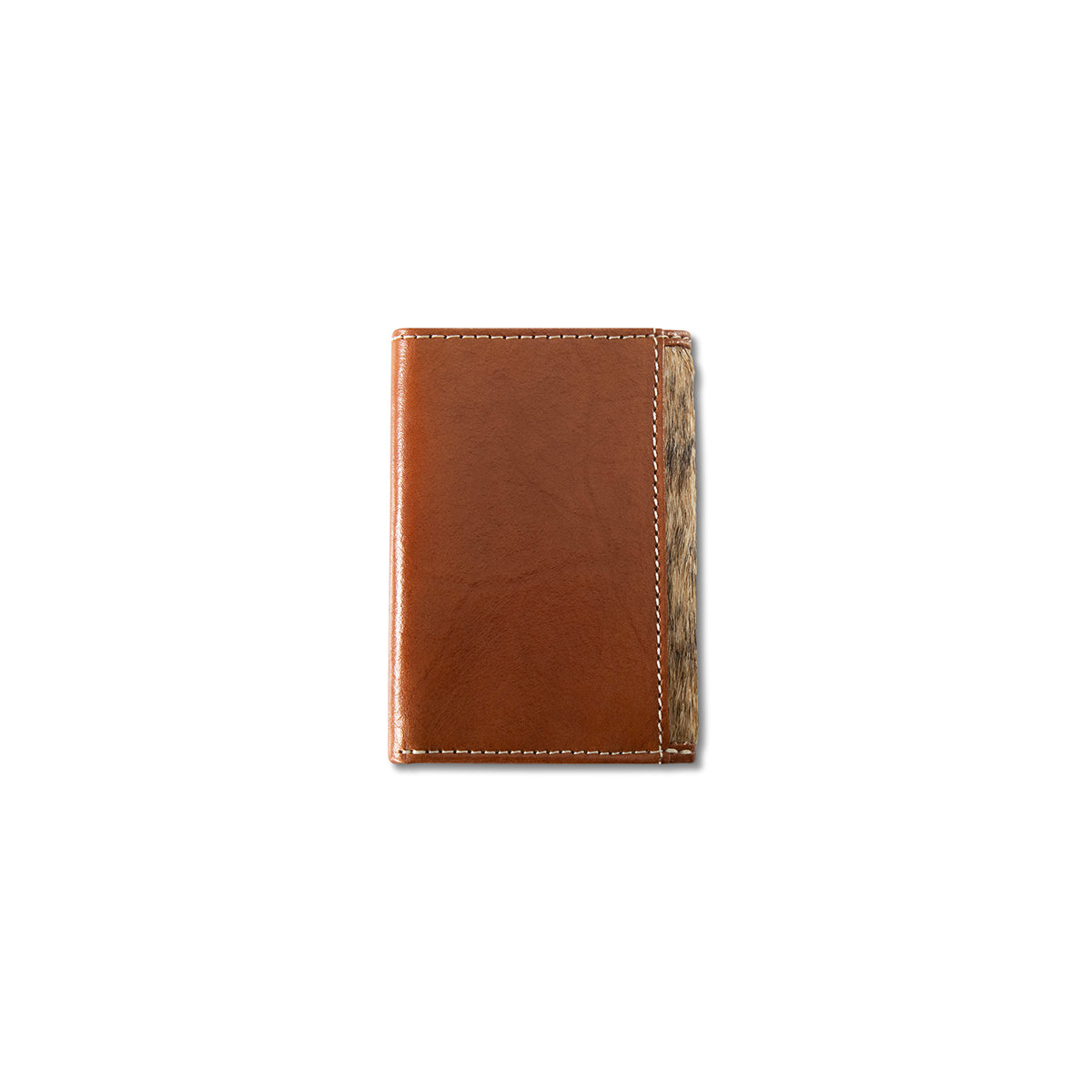 Men's Ariat Brown Trifold Style Calf Hair Body Wallet A3564402 - Crazy House Western Wear