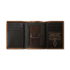 Men's Ariat Multicolor Trifold Style Patchwork Pattern Wallet A3565497 - Crazy House Western Wear