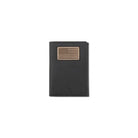 Ariat Men's Black Leather Trifold Wallet with Brown Flag Patch
