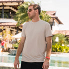 Men's Burlebo Go To Tee - Sandstone GTT-SAND - Crazy House Western Wear