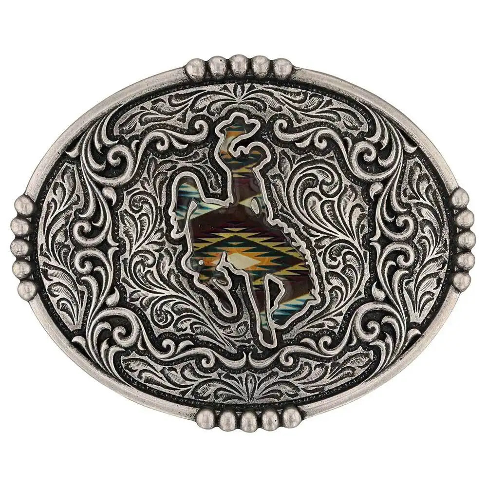 Men's Montana Silversmiths Sunrise Bronc Attitude Buckle A988S
