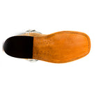 Anderson Bean Distressed American Buffalo with 13" Navy Glove Top S1107 - Crazy House Western Wear