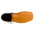 Anderson Bean Black Caiman Belly with 13" Black Glove Top S3005 - Crazy House Western Wear