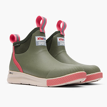 Women's XTRATUF 6 Inch Ankle Deck Boot Sport ADSW302 - Crazy House Western Wear