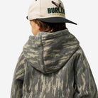 Burlebo Boy's Midland Camo Vintage Washed Hoodie Y-VWFH-MIDC