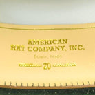 American 20X Black Grizzly 4 1/2" Felt Hat - Crazy House Western Wear