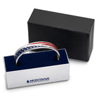 Montana Silversmiths Women's One Nation American Made Cuff Bracelet AMBC6585