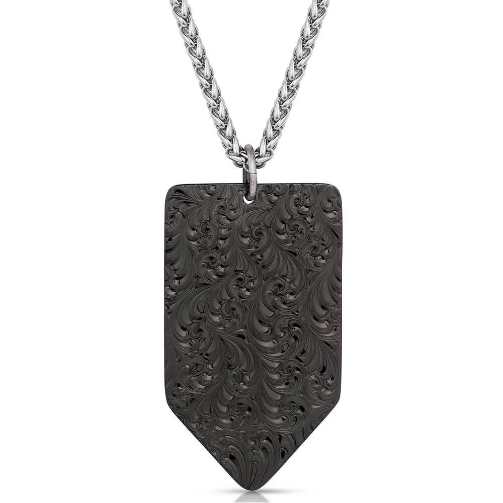 Men's Montana Silversmiths American Made Strength Necklace AMNC5911MA