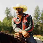 Men's Seager Amarillo Long Sleeve Shirt Mattson Stripe MSF25AMARLSMATS