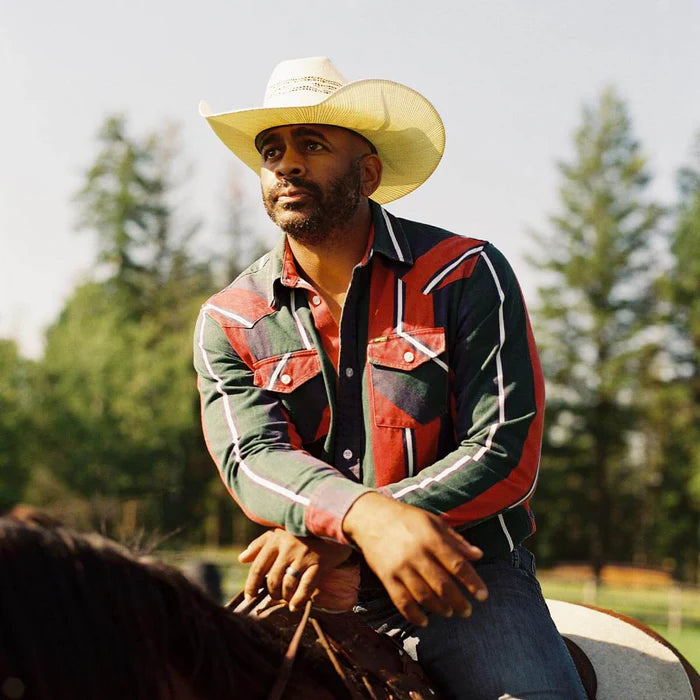 Men's Seager Amarillo Long Sleeve Shirt Mattson Stripe MSF25AMARLSMATS