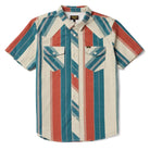 Men's Seager Amarillo Short SLeeve El Rojo Stripe Shirt MSSP26AMARRED