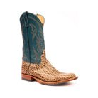 Anderson Bean Terra Vintage Elephant with 13" Turquoise Top S3011 - Crazy House Western Wear