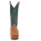 Anderson Bean Terra Vintage Elephant with 13" Turquoise Top S3011 - Crazy House Western Wear