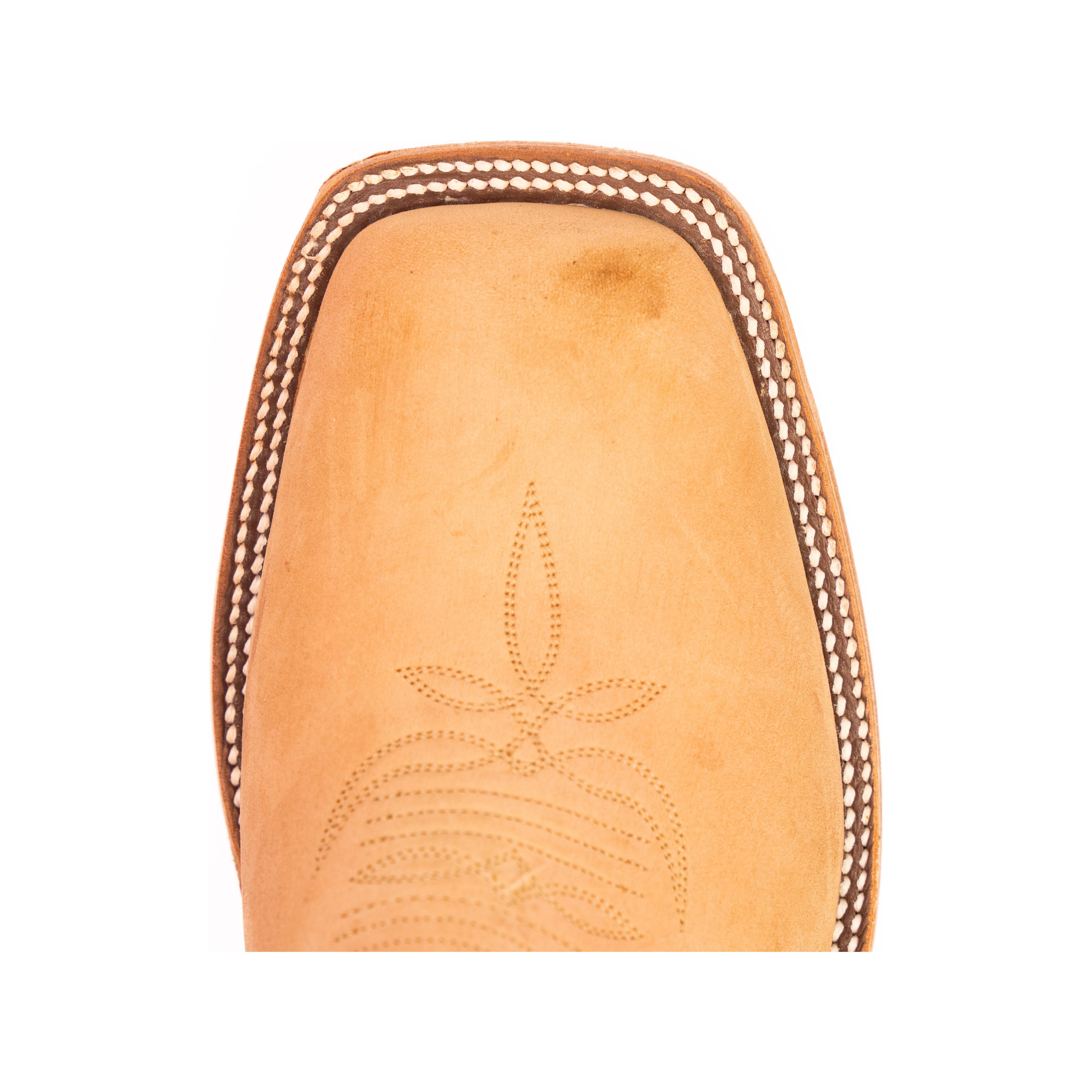 Anderson Bean Tan Crazyhorse with 13" Royal Top - Crazy House Western Wear