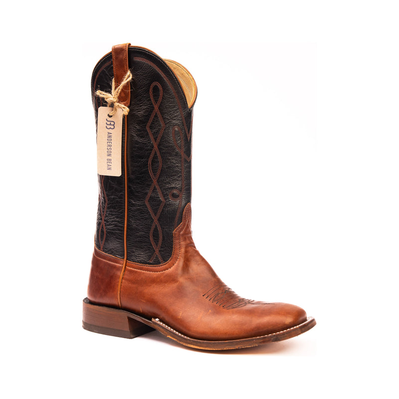 Anderson Bean Mirage Redwood with 13" Black Glove Top - Crazy House Western Wear