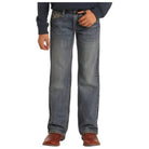 Boy's Rock and Roll Denim Regular Fit Rope Embroidered Bootcut Jeans BB0BD05591 - Crazy House Western Wear