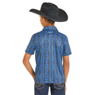 Boy's Rock and Roll Aztec Printed Polo BB51T07275 - Crazy House Western Wear