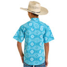 Boy's Rock & Roll Aztec Short Sleeve Shirt BBN3S06482 - Crazy House Western Wear