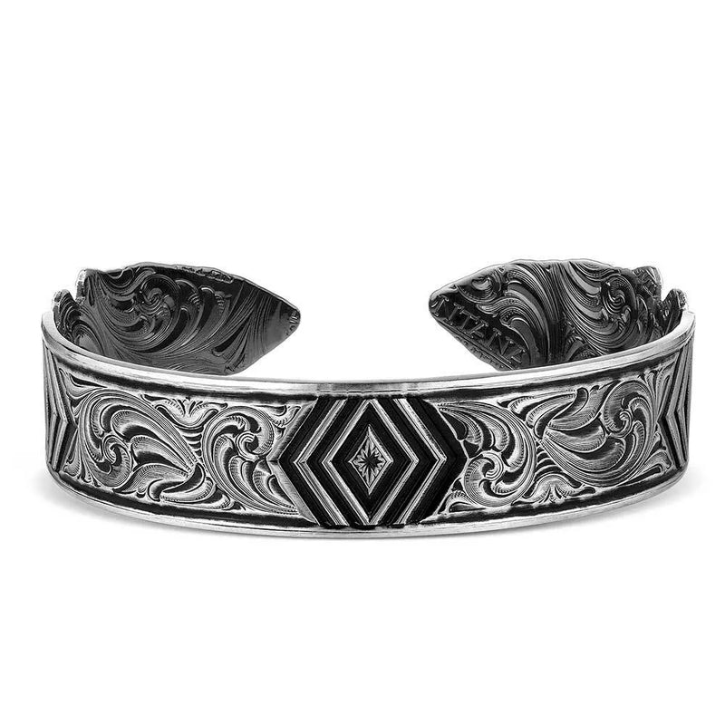 Men's Montana Silversmiths Old West Arrowhead Cuff Bracelet BC5677