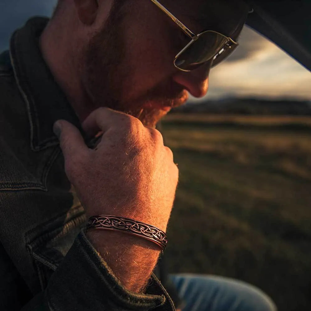 Men's Montana Silversmiths Cathedral Rock Copper Cuff Bracelet BC5815