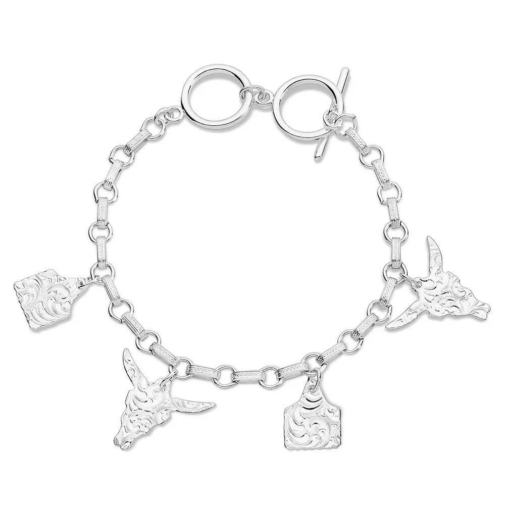 Women's Montana Silversmiths Country Charm Bracelet BC5835