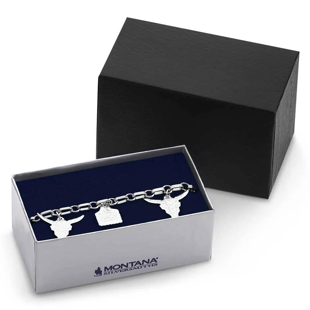 Women's Montana Silversmiths Country Charm Bracelet BC5835