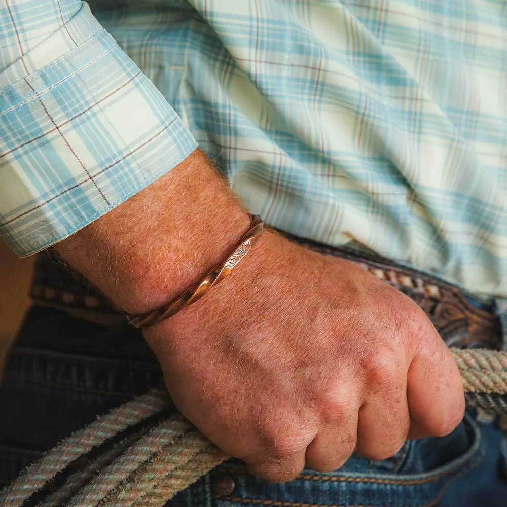 Men's Montana Silversmiths Rustic Solstice Cuff Bracelet BC6086