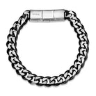 Montana Silversmiths Men's Shadow Cuban Link Bracelet BC6516