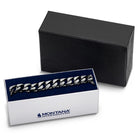 Montana Silversmiths Men's Shadow Cuban Link Bracelet BC6516