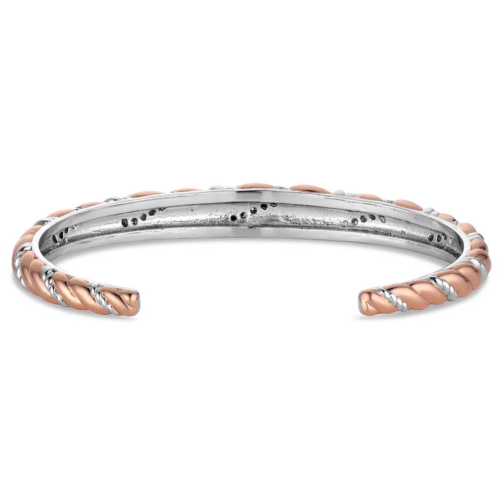 Montana Silversmiths Draped In Light Crystal Cuff Bracelet BC6526
