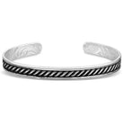 Montana Silversmiths Men's Midnight Roped Cuff Bracelet BC6573