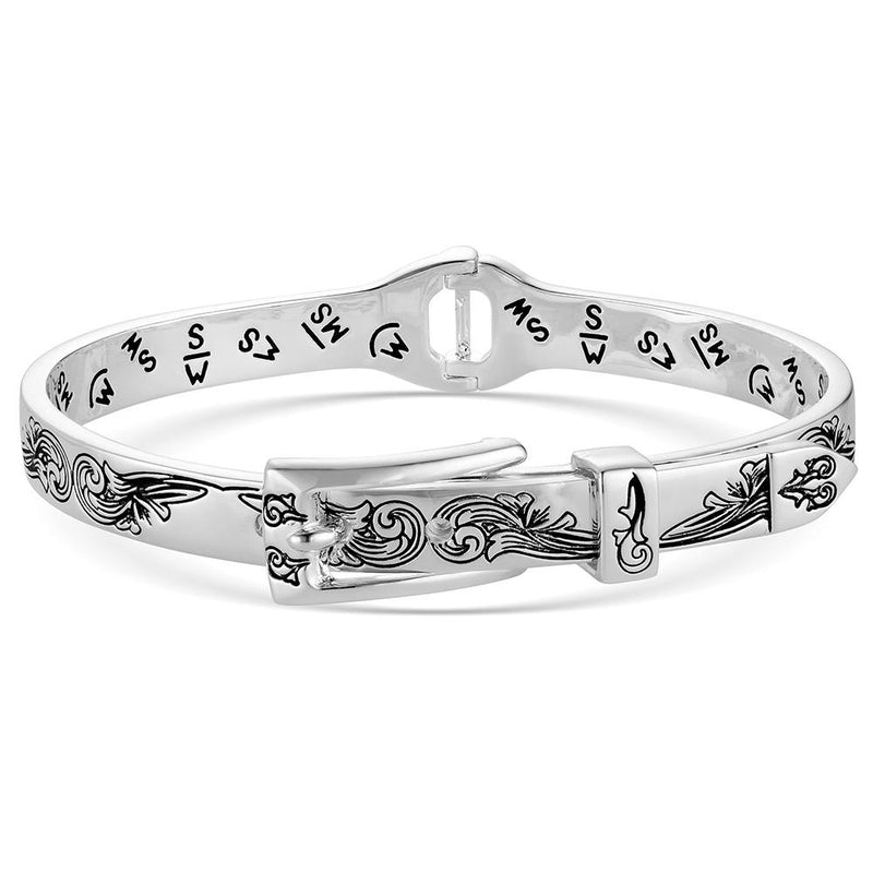 Montana Silversmiths Women's True West Buckle Bracelet BC6606