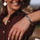 Montana Silversmiths Women's True West Buckle Bracelet BC6606