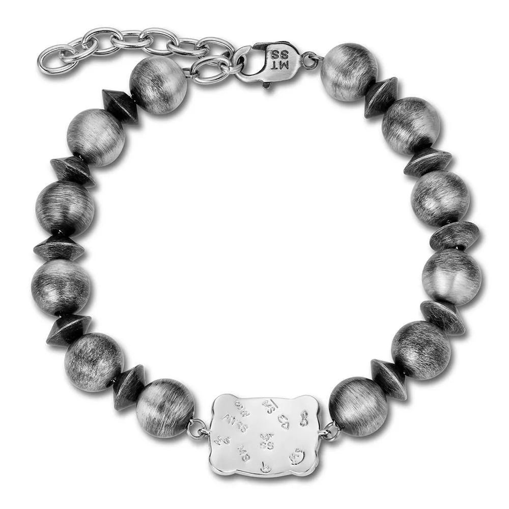 Montana Silversmiths Women's Cowgirl Pearls Buckle Bracelet BC6608