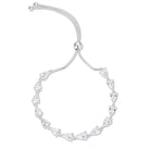 Montana Silversmiths Westward Crystal Bolo Bracelet BC6633