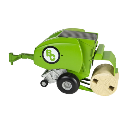 model hay baler on white background
