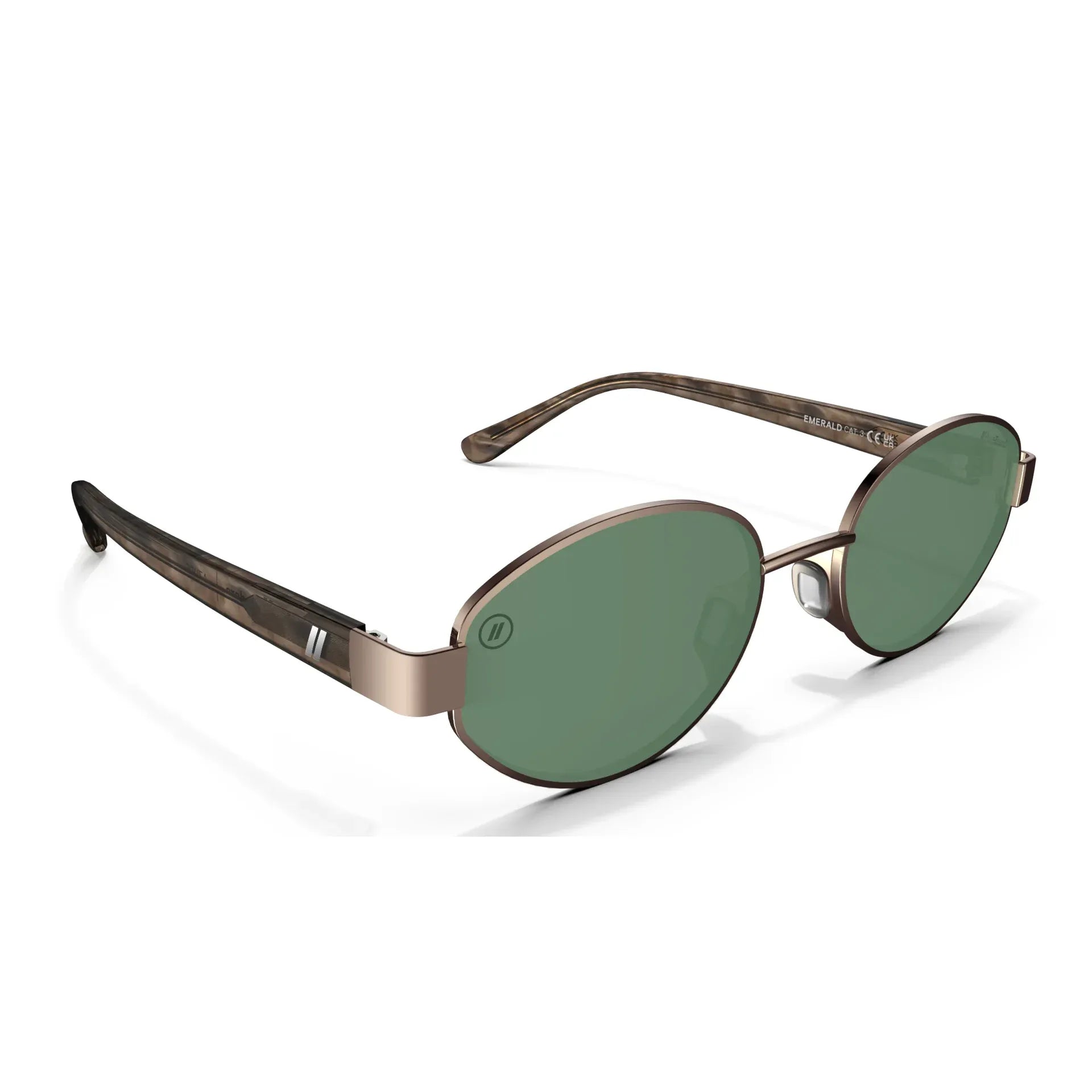 Blenders Emerald Azure Oval Sunglasses BE1254