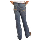 Girl's Rock and Roll Denim Rope Stitch Embroidered Pocket Bootcut Jean BG4MD04242 - Crazy House Western Wear