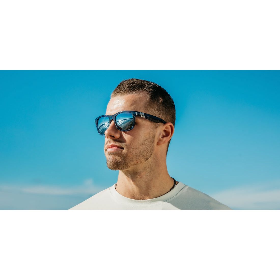 Blenders M Class X2 Deep Blue Sunglasses BE446 - Crazy House Western Wear