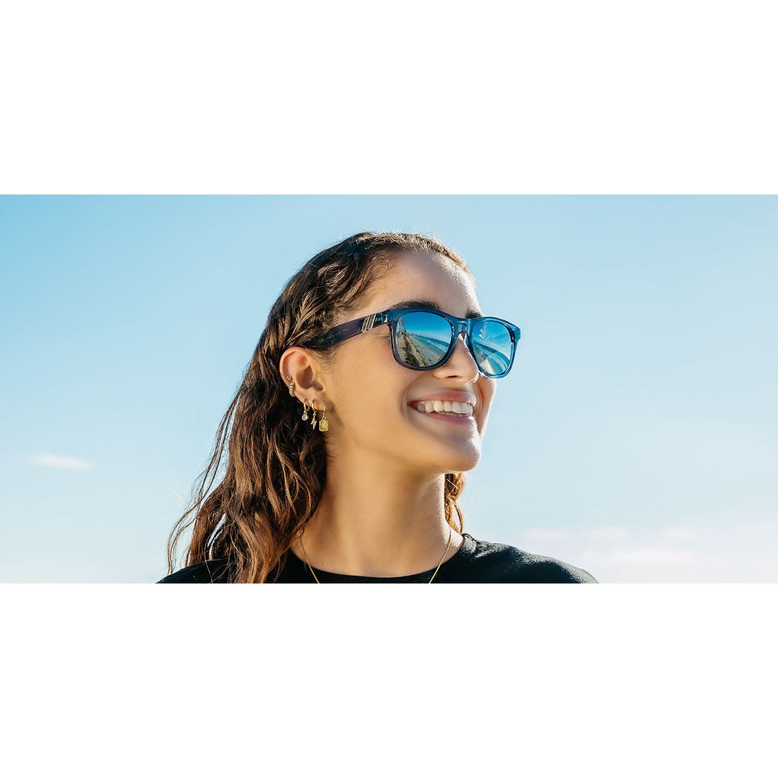 Blenders M Class X2 Deep Blue Sunglasses BE446 - Crazy House Western Wear