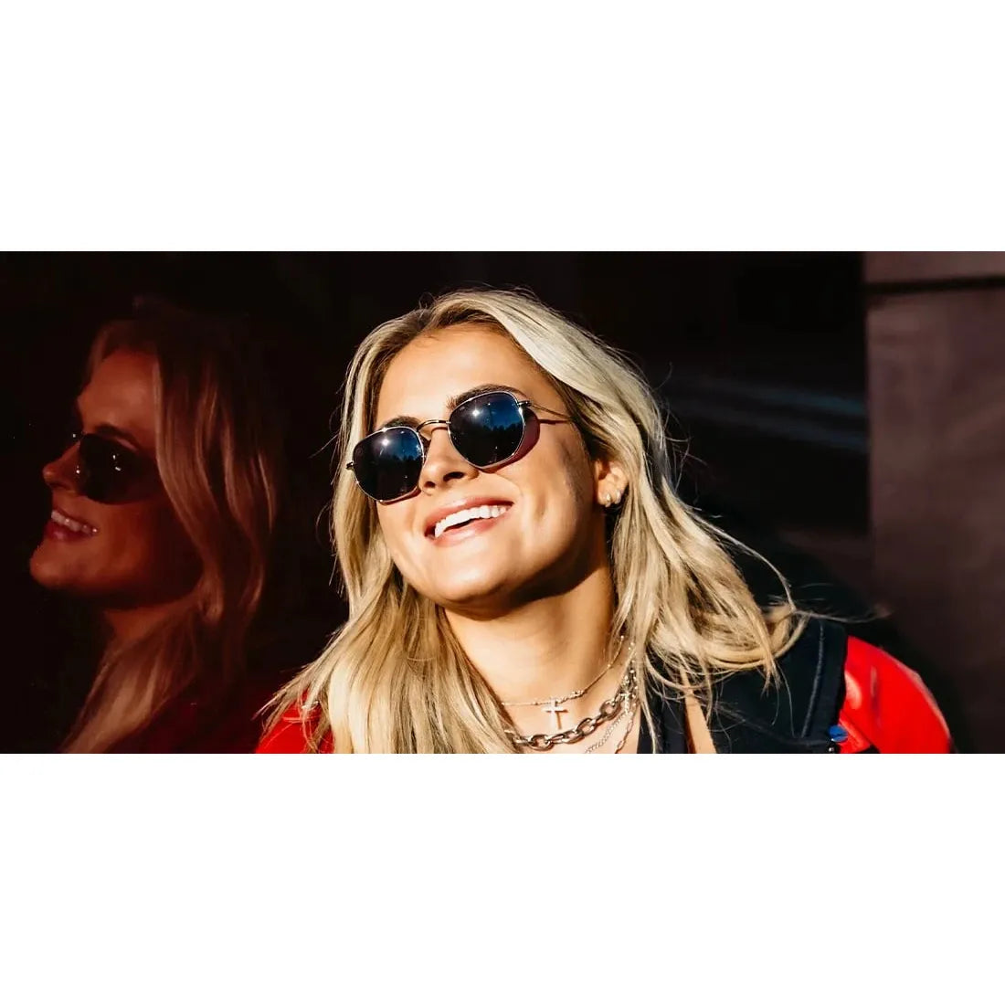 Blenders Alana Springsteen Hexagram Sunglasses BE7403