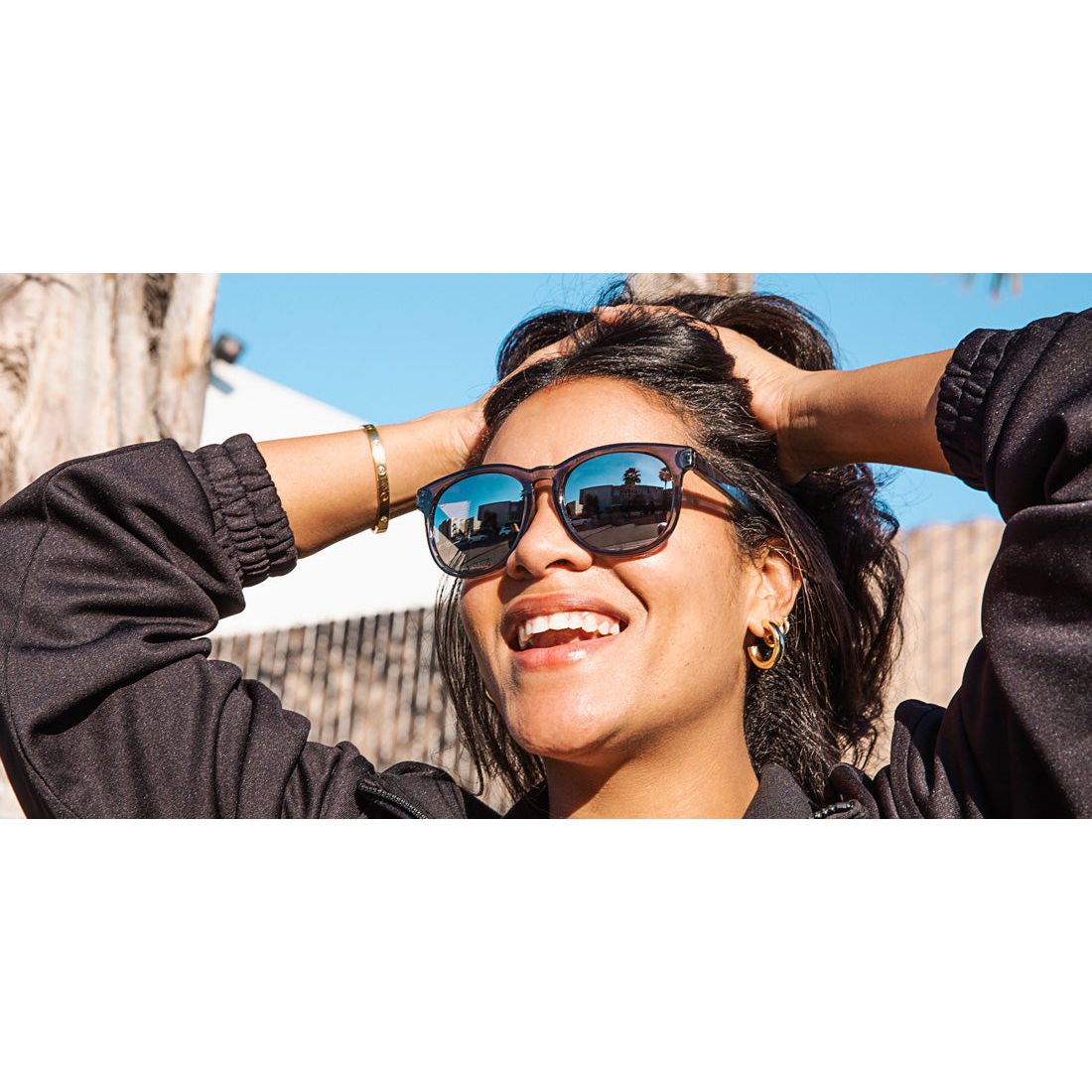 Blenders H Series X2 Smoke Thunder Sunglasses BE1043 - Crazy House Western Wear