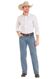 Men's Rock And Roll Denim Raised Denim Double Barrell Straight BM0SD08005