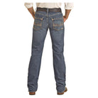 Men's Rock and Roll Slim Fit Straight Leg Jeans BM1RD03663 - Crazy House Western Wear