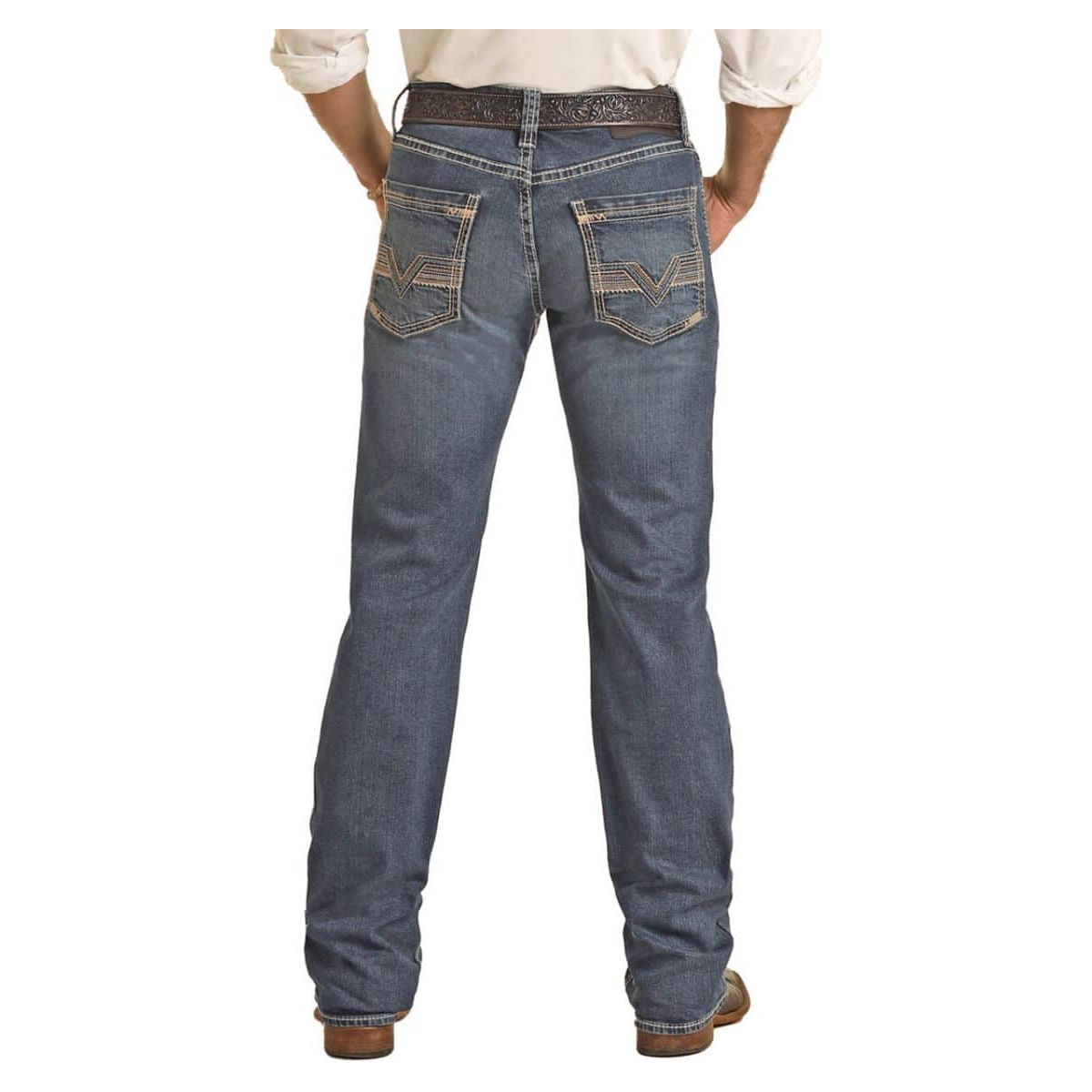 Rock and Roll Slim Fit Straight Leg Jeans - Crazy House Western Wear