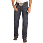 Men's Rock and Roll Denim Relaxed Rope Stitch Stackable Bootcut Jeans BMTBD04810 - Crazy House Western Wear