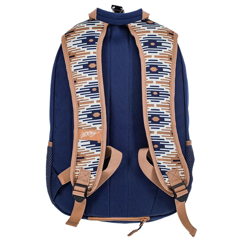 Boy's Hooey "Rockstar" Navy And Tan Aztec Bag BP062NVTN - Crazy House Western Wear