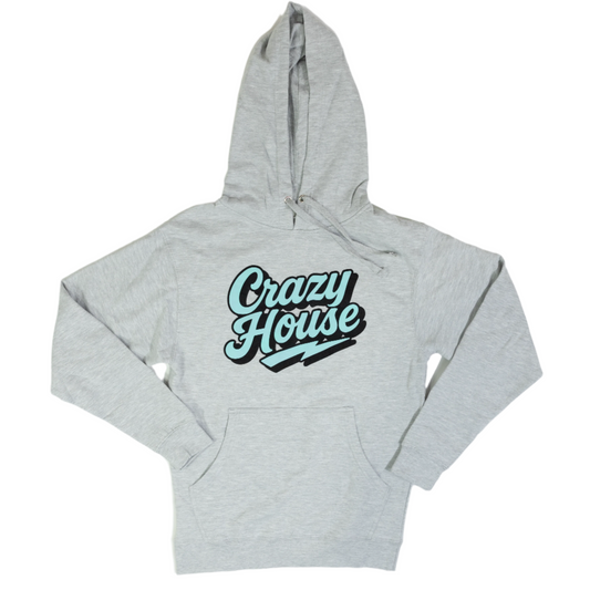 Crazy House Stacked Script Hoodie