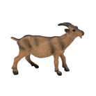 Model of a goat on a white background
