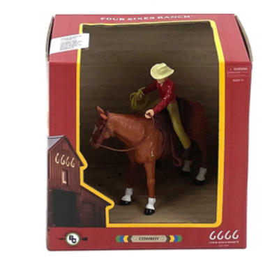 Kid's 6666 Cowboy and Horse Toy BT053